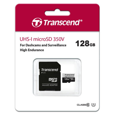 Карта пам'яті Transcend microSD 128GB C10 UHS-I U1 High Endurance (170TB) Карта пам'яті Transcend microSD 128GB C10 UHS-I U1 High Endurance (170TB)