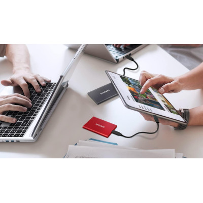 Портативний SSD Samsung  1TB USB 3.2 Gen 2 Type-C  T7