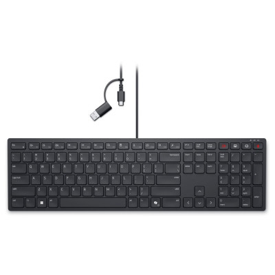 Клавіатура Dell Pro Wired Collaboration Keyboard - KB525C - Ukrainian