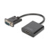 Адаптер DIGITUS VGA > HDMI (M/F), Full HD Адаптер DIGITUS VGA > HDMI (M/F), Full HD