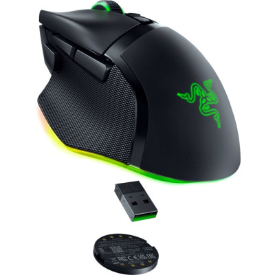 Миша Razer Basilisk V3 Pro 35K, RGB, USB-A/WL/BT, чорний