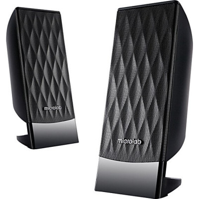 Акустична система MICROLAB M-300U 2.1, 38W, mini-jack/USB/SD/FM, чорний Акустична система MICROLAB M-300U 2.1, 38W, mini-jack/USB/SD/FM, чорний