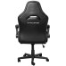 Крісло Trust GXT703 Riye, ПУ шкіра, Foldable Armrests, чорний