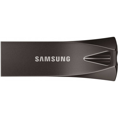 Накопичувач Samsung 64GB USB 3.1 Type-A Bar Plus Сірий Накопичувач Samsung 64GB USB 3.1 Type-A Bar Plus Сірий