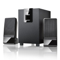 Акустична система MICROLAB M-100 2.1, 10W, mini-jack, чорний Акустична система MICROLAB M-100 2.1, 10W, mini-jack, чорний