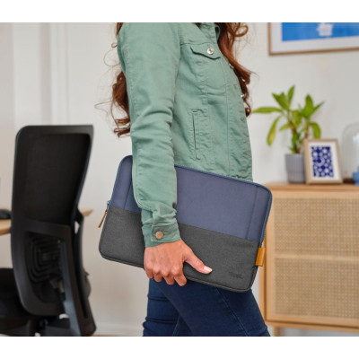 Чохол до ноутбука Trust Lisboa Sleeve 13.3”, синій