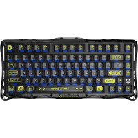 Клавіатура механічна GravaStar Mercury K1 Lite 80keys, GravaStar x BSUN Grey, BT/WL/USB, чорний