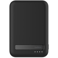 Акумулятор портативний літій-іонний Power Bank Belkin 8000мА·год, 15Вт, Magnetic Qi2, чорний