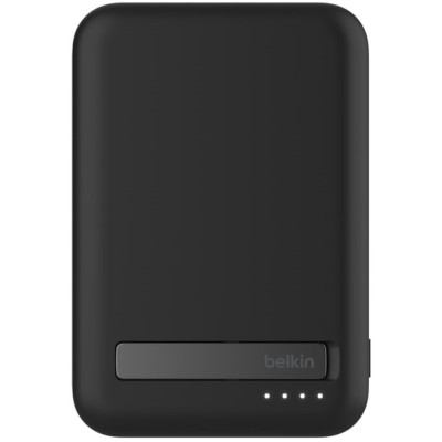 Акумулятор портативний літій-іонний Power Bank Belkin 8000мА·год, 15Вт, Magnetic Qi2, чорний Акумулятор портативний літій-іонний Power Bank Belkin 8000мА·год, 15Вт, Magnetic Qi2, чорний