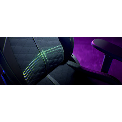 Крісло Razer Enki X ПУ шкіра, 2D-Armrests, чорно-зелений Крісло Razer Enki X ПУ шкіра, 2D-Armrests, чорно-зелений