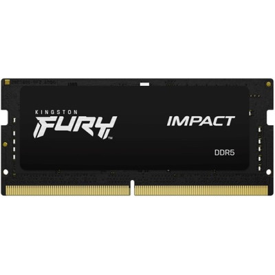 Пам'ять ноутбука Kingston DDR5 64GB KIT (32GBx2) 5600 FURY Impact PnP
