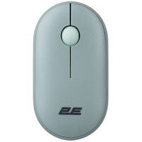 Миша 2E MF300 Silent, WL/BT, попелясто-зелений Миша 2E MF300 Silent, WL/BT, попелясто-зелений