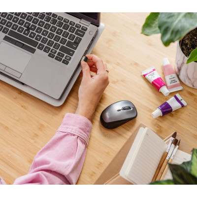 Миша Trust Yvi+ Silent ECO, WL, чорний