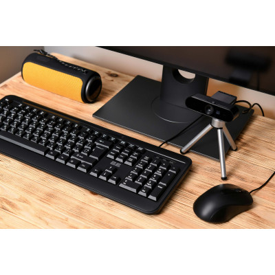 Клавіатура мембранна 2E KM1040 104key, USB-A, EN/UK, чорний Клавіатура мембранна 2E KM1040 104key, USB-A, EN/UK, чорний