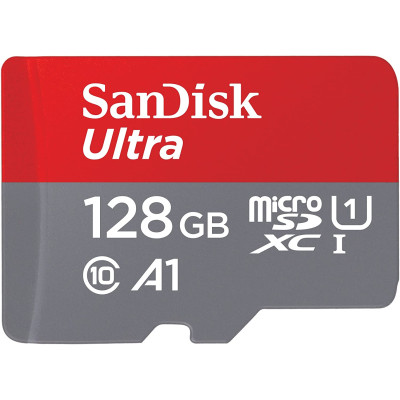 Карта пам'яті SanDisk microSD 128GB C10 UHS-I R140MB/s Ultra Карта пам'яті SanDisk microSD 128GB C10 UHS-I R140MB/s Ultra
