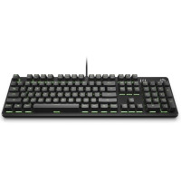 Клавіатура механічна HP Pavilion Gaming 550, 104key, Red Hybrid Switch, USB-A, EN/RU, RGB, чорний
