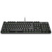 Клавіатура механічна HP Pavilion Gaming 550, 104key, Red Hybrid Switch, USB-A, EN/RU, RGB, чорний