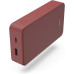 Акумулятор портативний літій-іонний Power Bank Hama 20000 мА·год, USB-C/USB-A, red