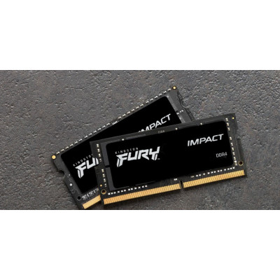 Пам'ять ноутбука Kingston DDR4 32GB KIT (16GBx2) 3200 FURY Impact