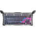 Клавіатура механічна GravaStar Mercury K1 Pro 80keys, GravaStar x Kailh Speedy Mint, BT/WL/USB, cyberpunk