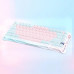 Клавіатура механічна GravaStar Mercury K1 Lite 80keys, GravaStar x BSUN Grey, BT/WL/USB, Lumen Rose Клавіатура механічна GravaStar Mercury K1 Lite 80keys, GravaStar x BSUN Grey, BT/WL/USB, Lumen Rose