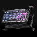 Клавіатура механічна GravaStar Mercury K1 Pro 80keys, GravaStar x Kailh Speedy Mint, BT/WL/USB, cyberpunk Клавіатура механічна GravaStar Mercury K1 Pro 80keys, GravaStar x Kailh Speedy Mint, BT/WL/USB, cyberpunk