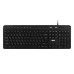 Клавіатура мембранна 2E KS1100 104key, 2xUSB HUB, USB-A, EN/UK, чорний
