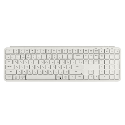 Клавіатура мембрана Keychron B6 Pro, USB/WL/BT, ivory white Клавіатура мембрана Keychron B6 Pro, USB/WL/BT, ivory white