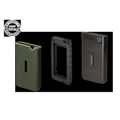 Портативний жорсткий диск Transcend 4TB USB 3.1 StoreJet 25M3 Сірий