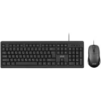 Комплект клавіатура та миша 2E MK401 USB-A, EN/UK/RU, чорний Комплект клавіатура та миша 2E MK401 USB-A, EN/UK/RU, чорний