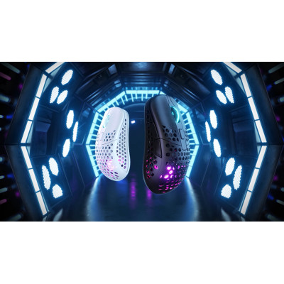 Миша Xtrfy M42, WL/USB-A, RGB, білий