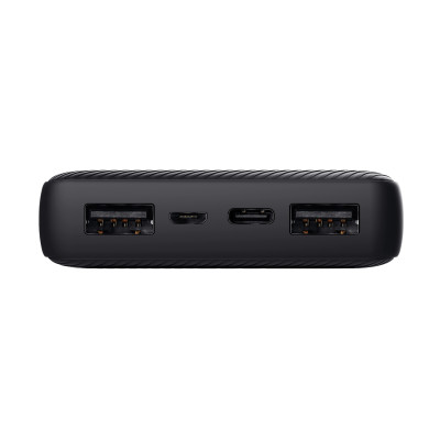 Акумулятор портативний літій-іонний power bank Trust Primo ECO, 20000мА·год, 2хUSB-A/USB-C, 15W, чорний Акумулятор портативний літій-іонний power bank Trust Primo ECO, 20000мА·год, 2хUSB-A/USB-C, 15W, чорний