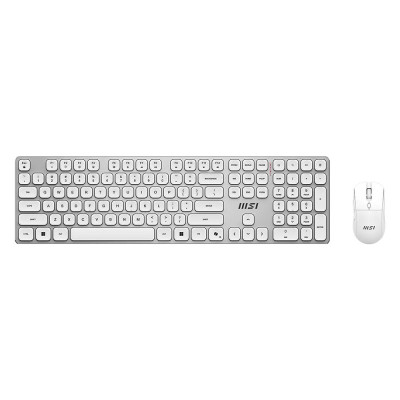 Комплект клавіатура та миша MSI FORGE K210 W COMBO WHITE UA, Wireless Комплект клавіатура та миша MSI FORGE K210 W COMBO WHITE UA, Wireless