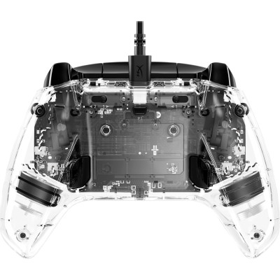 Геймпад HyperX Clutch Gladiate RGB, Xbox, PC, USB-A, прозорий Геймпад HyperX Clutch Gladiate RGB, Xbox, PC, USB-A, прозорий
