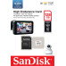 Карта пам'яті SanDisk microSD 128GB C10 UHS-I U3 V30 R100/W40MB/s High Endurance Карта пам'яті SanDisk microSD 128GB C10 UHS-I U3 V30 R100/W40MB/s High Endurance