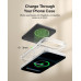 Акумулятор портативний літій-іонний Power Bank Belkin 5000мА·год, 20Вт PD/Qi2 15Вт, Magnetic Kickstand, чорний
