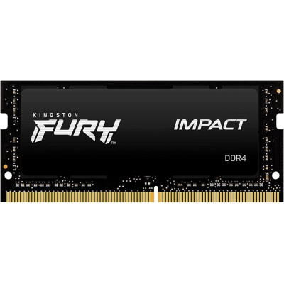 Пам'ять ноутбука Kingston DDR4 16GB KIT (8GBx2) 3200 FURY Impact Пам'ять ноутбука Kingston DDR4 16GB KIT (8GBx2) 3200 FURY Impact
