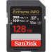 Карта пам'яті SanDisk SD  128GB C10 UHS-II U3 R280/W100MB/s Extreme Pro V60