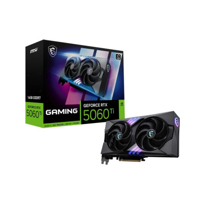 Відеокарта MSI GeForce RTX 5060 Ti 16GB GDDR7 GAMING OC