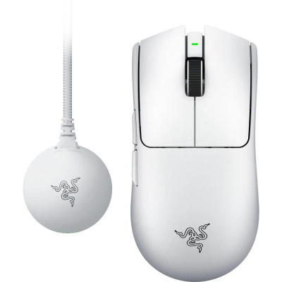 Миша Razer Viper V4 Pro Gen-3, USB-A/WL, білий Миша Razer Viper V4 Pro Gen-3, USB-A/WL, білий