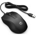 Миша HP 100, USB-A, чорний