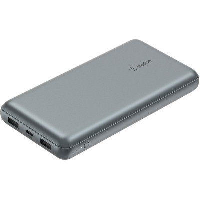 Акумулятор портативний літій-іонний Power Bank Belkin 20000мА·год, 15Вт, 2хUSB-A/USB-C, cірий Акумулятор портативний літій-іонний Power Bank Belkin 20000мА·год, 15Вт, 2хUSB-A/USB-C, cірий