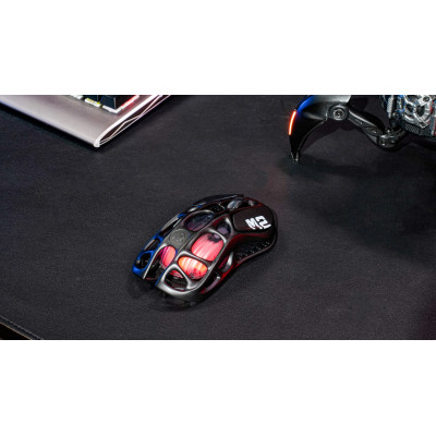 Миша GravaStar Mercury M2, BT/WL/USB-A, RGB, чорний