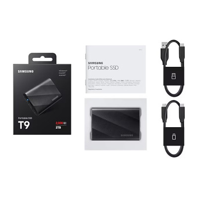 Портативний SSD Samsung 2TB USB 3.2 Gen 2 Type-C T9