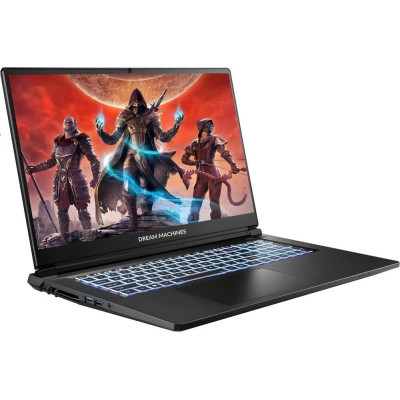 Ноутбук Dream Machines RT5060-17 17.3FHD IPS, AMD AI 7 350, 32GB, F1TB, NVD5060-8, DOS, чорний