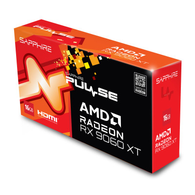 Відеокарта SAPPHIRE Radeon RX 9060 XT 16GB GDDR6 PULSE GAMING OC