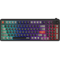 Клавіатура мембранна MSI FORGE GK110 UA 98key, USB-A, EN/UKR/RU, LED, чорний