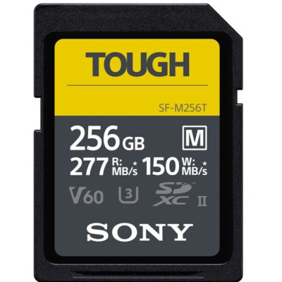 Карта пам'яті Sony SDXC 256GB C10 UHS-II U3 V60 R277/W150MB/s Tough