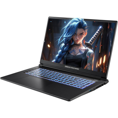 Ноутбук Dream Machines RG5050-17 17.3FHD IPS, Intel i7-13620H, 32GB, F2TB, NVD5050-8, DOS, чорний Ноутбук Dream Machines RG5050-17 17.3FHD IPS, Intel i7-13620H, 32GB, F2TB, NVD5050-8, DOS, чорний