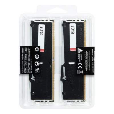 Пам'ять ПК Kingston DDR5 64GB KIT (32GBx2) 5200 FURY Beast RGB